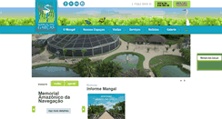 Desktop Screenshot of mangalpa.com.br