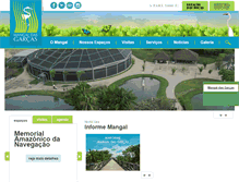 Tablet Screenshot of mangalpa.com.br